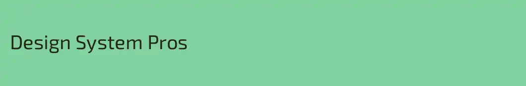 Design System Pros